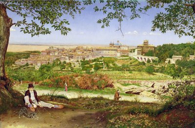 Ariccia, Italy, 1860 by John William Inchbold
